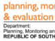 DPME South Africa